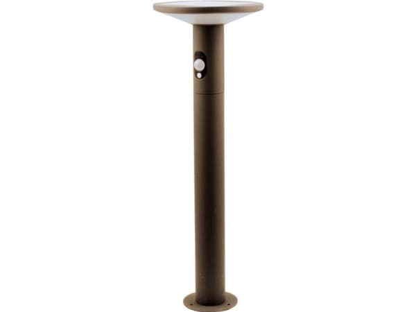 Heitronic 37295 KARINA Solar golvlampa utomhus med rörelsesensor 3,3 W Aluminium