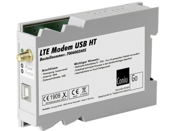 ConiuGo 700600260S LTE-modeemi 9 V/DC, 12 V/DC, 24 V/DC, 35 V/DC