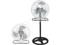 Miniatyrbilde 2 av 5: Ravanson WT-7046, Husholdningsvifte, Sort, Rustfritt stål, Gulv, 50 cm, AC, 80 W