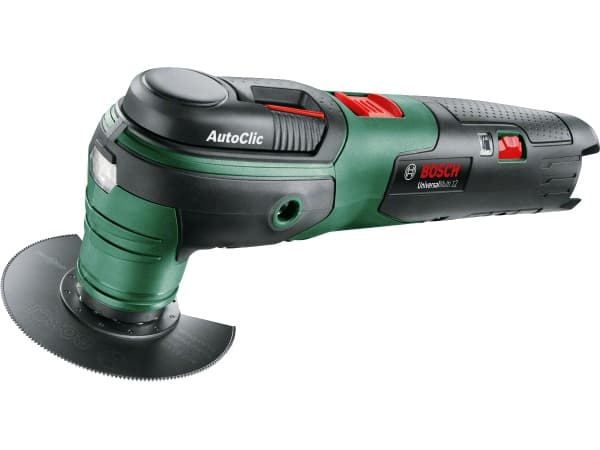 Bosch Home and Garden UniversalMulti 12 0603103000 Multifunktionsværktøj uden batteri 12 V Antal batterier, der følger med 0 - SOLO
