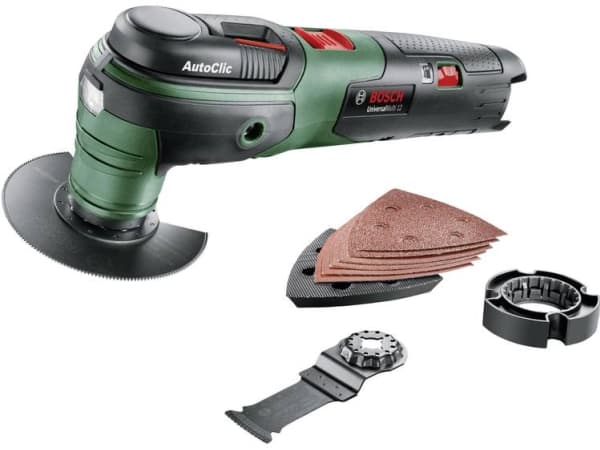 Bosch Home and Garden UniversalMulti 12 0603103000 Multifunktionsværktøj uden batteri 12 V Antal batterier, der følger med 0 - SOLO