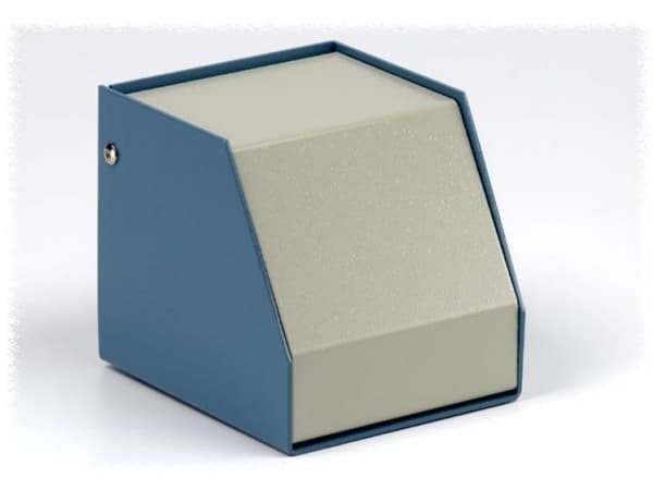 Hammond Electronics SCEM251414WH Instrumenttikaappi 140 x 254 x 140 Alumiini Blå , Grå 1 stk
