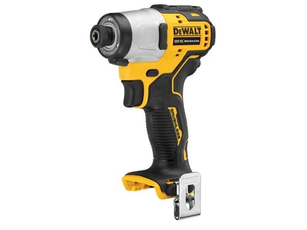 DeWALT DCF801N-XJ, Eldriven skruvdragare, Pistolhandtag, 1/4", Svart, Gul, 163 nm, Batteri - SOLO