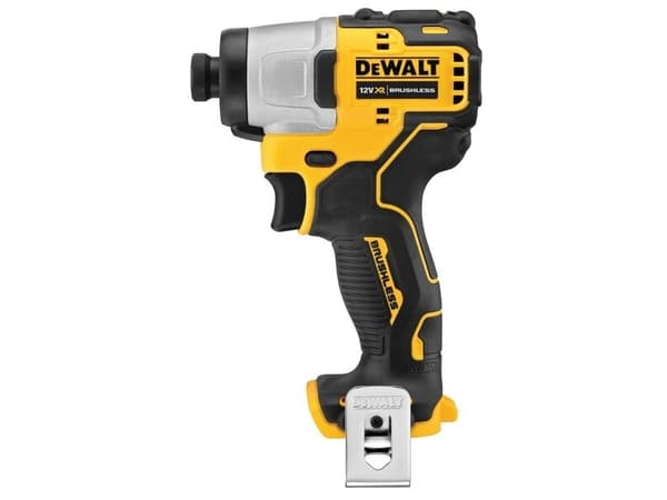 DeWALT DCF801N-XJ, Eldriven skruvdragare, Pistolhandtag, 1/4", Svart, Gul, 163 nm, Batteri - SOLO
