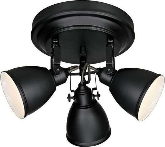 Ceiling lamp Markslojd Plafon ceiling lamp spot Markslojd Fjallbacka 3x40W E14 black 105815