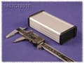 Pikkukuva 1 / 2: Hammond Electronics 1457C1201EBK Yleiskaappi 120 x 59 x 31 Alumiini Musta 1 kpl 1 kpl