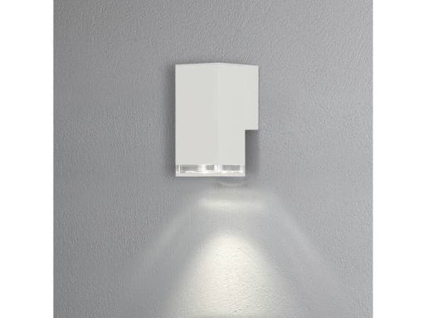 Konstsmide Pollux 410-250 Udendørs vægbelysning LED (RGB) GU10 7 W Hvid
