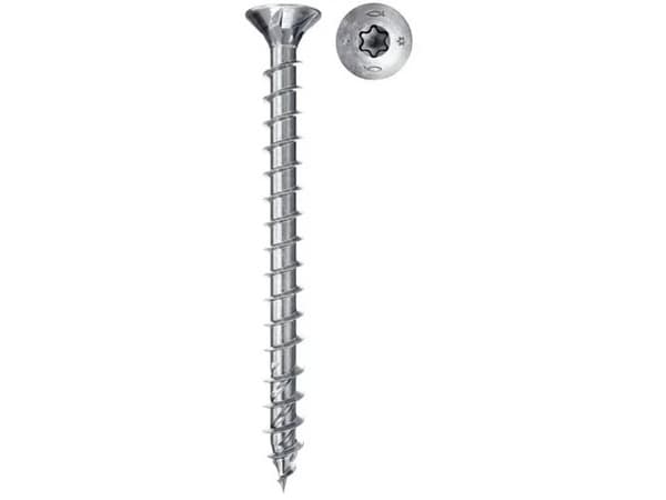 Fischer 670001, Skru, Metall, Tre, Generell nytte, Delgjenge, Flathode