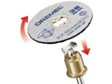 Dremel LEIKKUULEVY SC456B UNIVERSAL 38MM 12 PAKETTIA