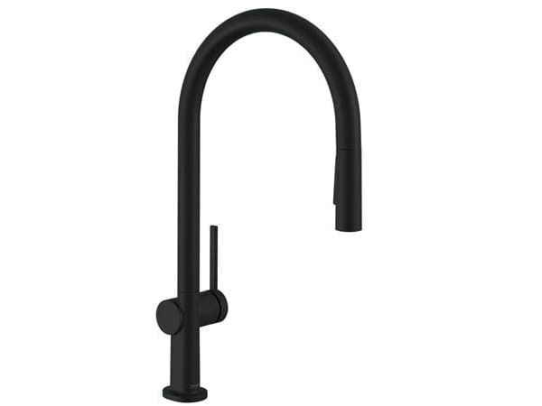 hansGrohe Talis M54 köksblandare 210, med utdragbar dusch, 2 jet matt svart