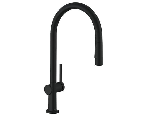 hansGrohe Talis M54 köksblandare 210, med utdragbar dusch, 2 jet matt svart