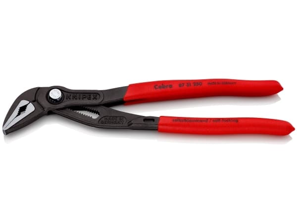 Knipex 87 51 250, Ponttipihdit, 3,2 cm, 3,4 cm, Kromivanadiini-teräs, Punainen, 250 mm