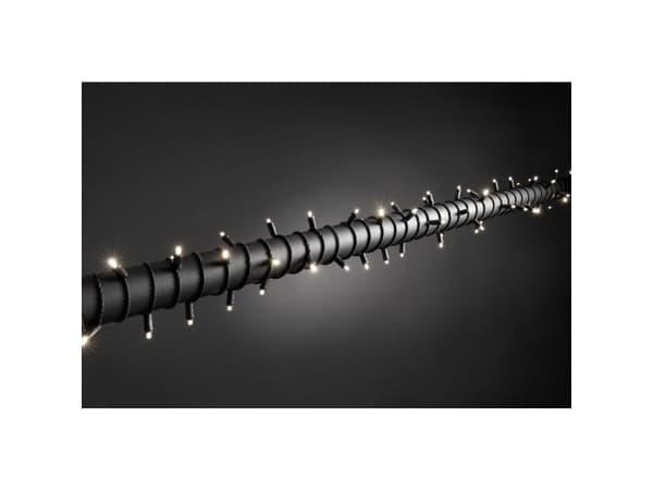 Konstsmide 6610-117 Mikrovaloketju Ulkoisesti virtalähteen kautta Lamppujen lukumäärä 40 LED (RGB) Valaistu Pituus: 3,9 m