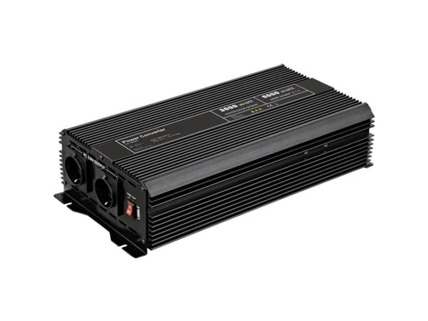 Goobay 58892, Universel, 12 - 13.8 V, 3000 W, 230 V, Sort, DC-AC, DC-AC