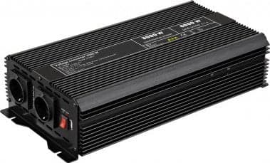 Goobay 58892, Universel, 12 - 13.8 V, 3000 W, 230 V, Sort, DC-AC, DC-AC