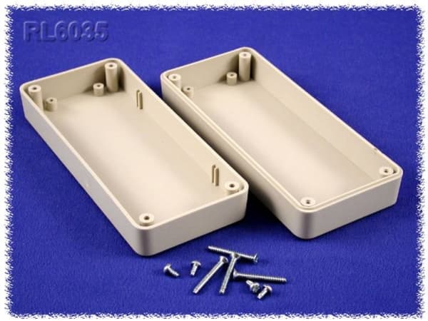 Hammond Electronics RL6035 Universalkabinet 144 x 65 x 40 ABS Grå 1 stk 1 stk