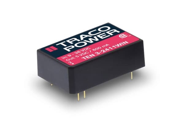 Traco Power TEN 3-2422WIN, 31,8 mm, 10,2 mm, 20,3 mm, 12,4 g, 3 W, 9-36 V