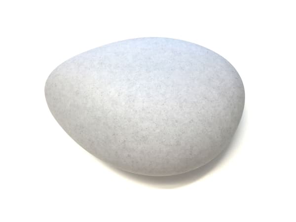 Stone XL 40 cm dekorativ sten