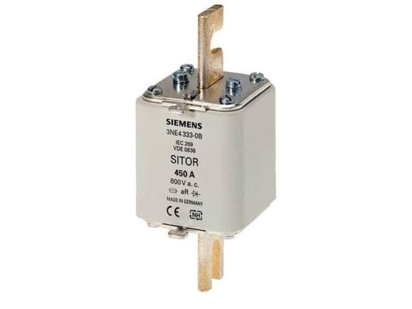 Siemens 3NE43340B Sikringsindsats Sikringsstørrelse = 2 500 A 800 V 3 stk