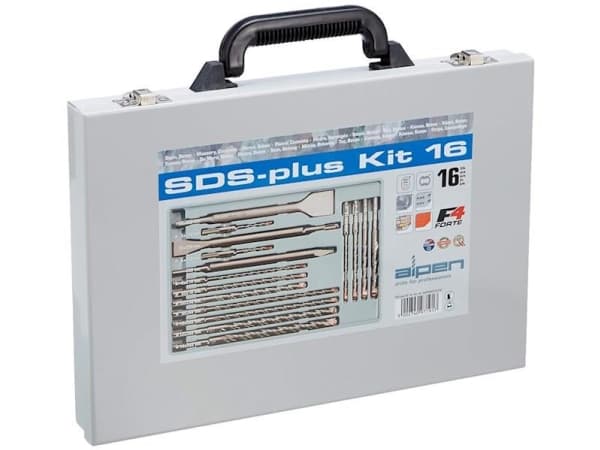 Grąžtas ALPEN 500016100 SDS-PLUS Drill set