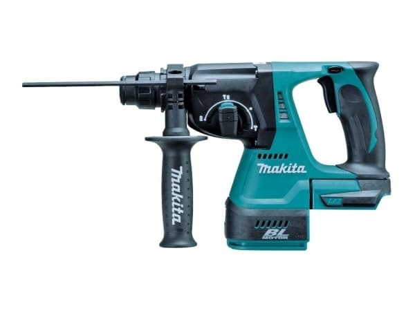 Makita DHR242Z - Roterende hammer - trådløs - 3-modus - SDS-plus - 2 joule - uten batteri - 18 V