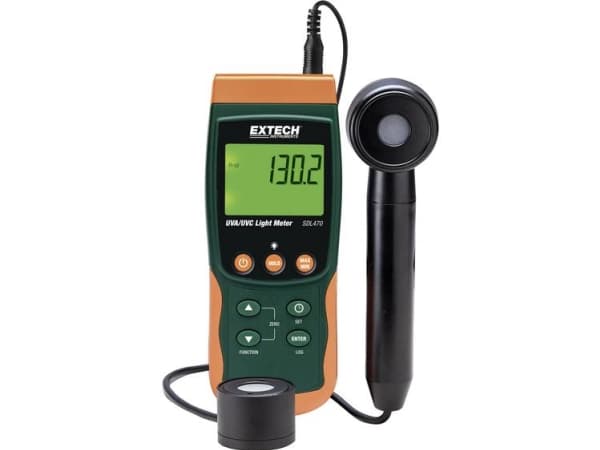 Extech SDL470 UV-måleapparat 2 - 20 mW/cm²