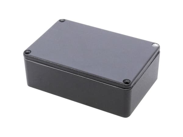 Hammond Electronics 1590WB3BK Yleiskaappi 116 x 77 x 38 Valettu alumiini Musta 1 kpl