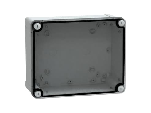 Schneider Electric NSYTBS241910T Seinäasennuskotelo 194 x 241 x 107 ABS Harmaa valkoinen (RAL 7035) 1 kpl