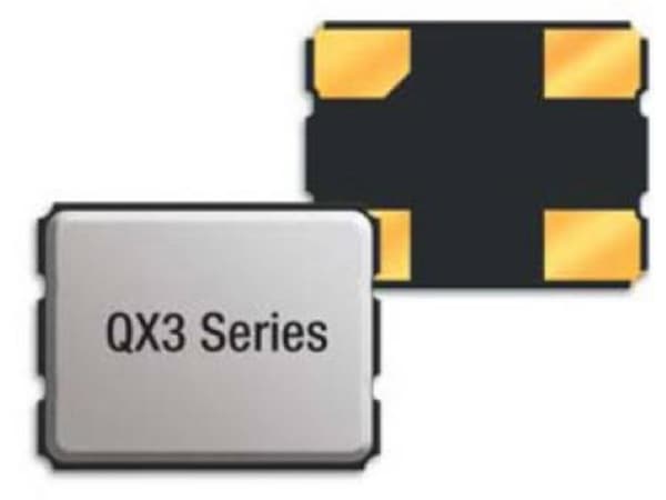 Qantek Kvartsoscillator QX333A4.000000B15R SMD 1000 st Tape på hel rulle