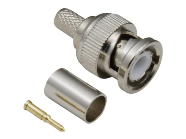 TRU COMPONENTS TC-2520046 BNC-liitin Liitin, suora 75 Ω 50 kpl