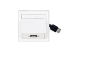 Vivolink Wall Box with USB2.0, USB A, USB 2.0, Valkoinen, 40 g, 1 kpl, 50 g