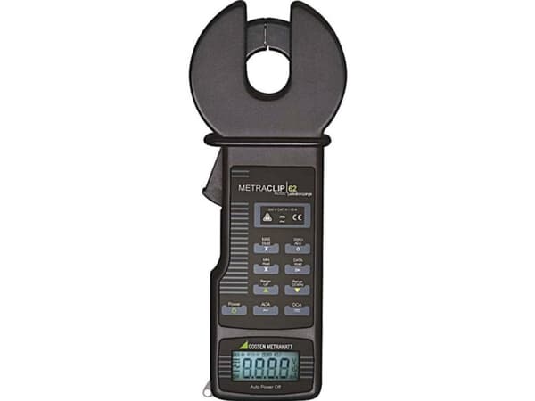 Gossen Metrawatt METRACLIP 62 Strømtang digital CAT III 300 V Visning (counts): 2000