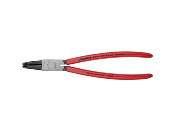 Knipex 44 21 J31, Låseringtang, Kromvanadiumstål, Plast, Rød, 215 mm, 196 g
