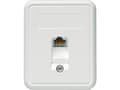 Miniatyrbild 3 av 3: Telegärtner UMJ45 - Wanddose - CAT 5e - RJ-45 - Alpine White