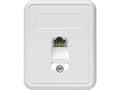 Miniatyrbild 2 av 3: Telegärtner UMJ45 - Wanddose - CAT 5e - RJ-45 - Alpine White