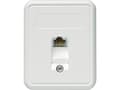 Miniatyrbild 1 av 3: Telegärtner UMJ45 - Wanddose - CAT 5e - RJ-45 - Alpine White