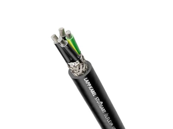 LAPP ÖLFLEX® VFD 2XL Styreledning 4 G 2,50 mm² Sort 700701/100 100 m