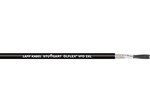 LAPP ÖLFLEX® VFD 2XL Styreledning 4 G 2,50 mm² Sort 700701/100 100 m