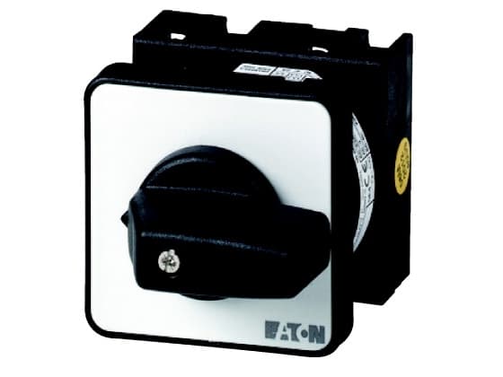Eaton T0-1-15431/EZ, Vipukytkin, 1P, Musta, Metallinen, IP65, 48 mm, 48 mm
