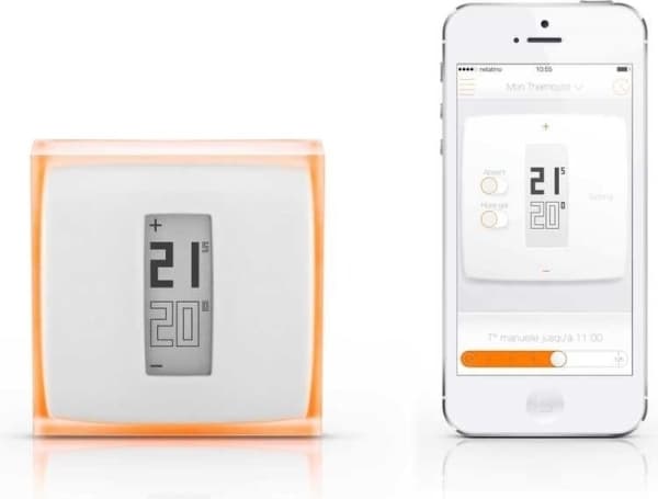 Netatmo Thermostat by Starck - Termostat - trådlös - 802.11b/g/n