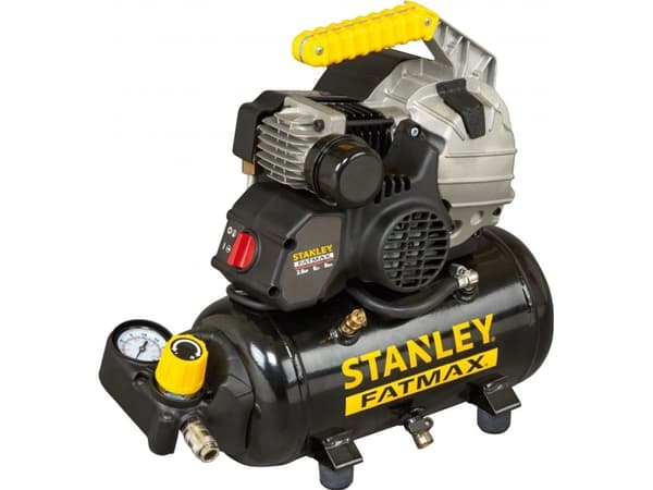 Bilkompressor Stanley Oljekompressor 6l 8b 2KM 222l/m FM.HYBR.