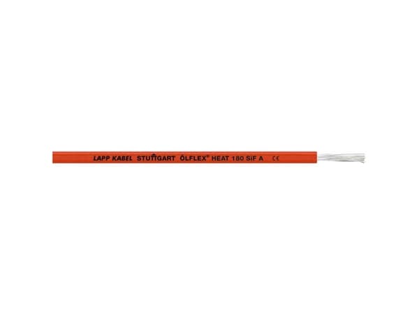 LAPP 1249725/100 Korkean lämpötilan johdin ÖLFLEX® HEAT 180 SiF A 1 x 1,50 mm² Vihreä 100 m