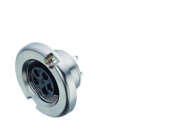BINDER 09-0044-00-07, 5 A, 250 V, Honkoppling, Metallisk, IP40