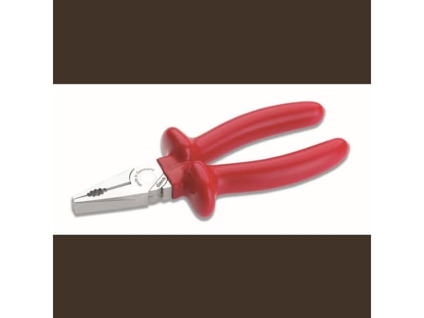 Cimco 10 8781, Diagonal tang, Plast, Stål, Plast, Rød, 160 mm