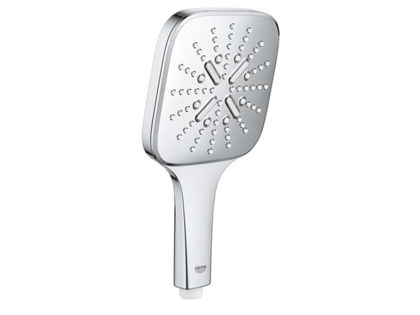 GROHE Handbrause Rainshower 130, Kädessä pidettävä suihkupää, Kromi, Kromi, Saksa