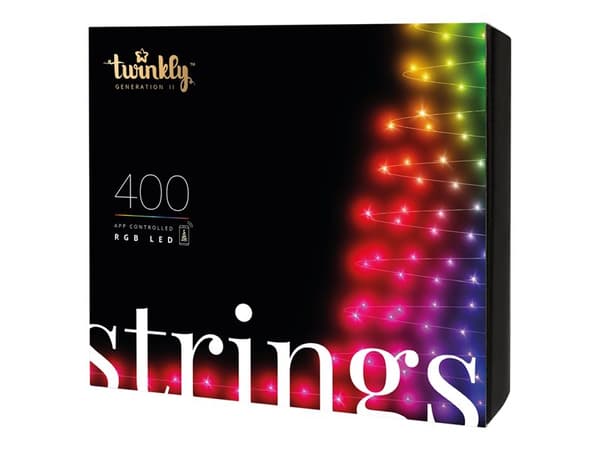 Twinkly Strings 400 LEDs Multicolor RGB - 32 meter/400 lys