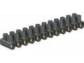 Miniatyrbild 1 av 4: OBO Bettermann 2056089 Radhållare flexibel: 4-4 mm² stift: 4-4 mm² Antal poler: 12 10 st Svart