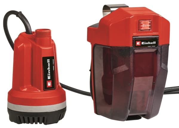 Einhell Einhell GE-PP 18 RB Li oppladbar nedsenkbar pumpe for rent vann 3000l/t 1 - SOLO