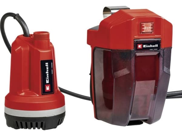 Einhell Einhell GE-PP 18 RB Li oppladbar nedsenkbar pumpe for rent vann 3000l/t 1 - SOLO