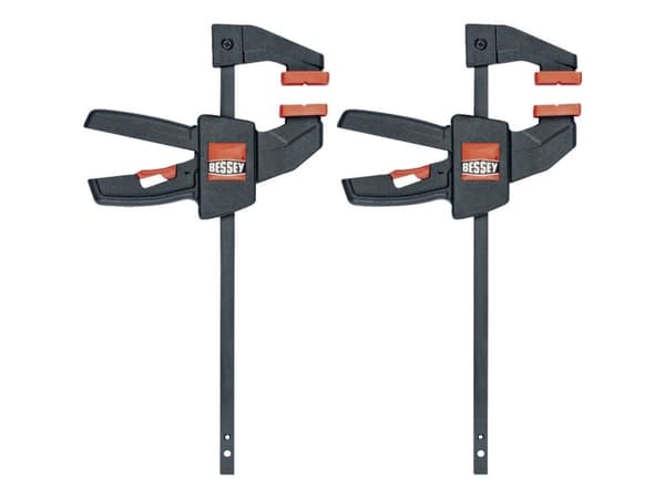 BESSEY EZS11-4, F-klemme, Plast, Stål, 2 stykker, 11 cm